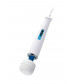 Белый вибромассажёр Magic Wand Europe - 31,5 см.