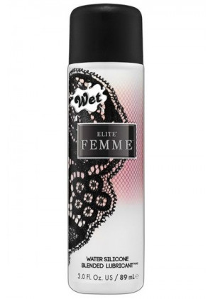 Женский водно-силиконовый лубрикант Wet Elite Femme - 89 мл.