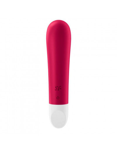 Красный мини-вибратор Ultra Power Bullet 1