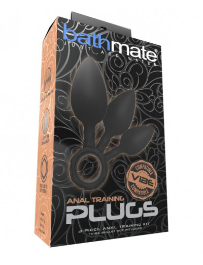 Набор анальных плагов Bathmate Anal Training Plugs
