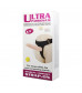 Гибкий фаллоимитатор-реалистик на трусиках Ultra Passionate Harness - 21,5 см.