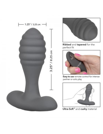 Серый вибронабор Silicone Remote Adventure Set