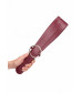 Бордовая шлепалка Belt Flogger - 54 см.