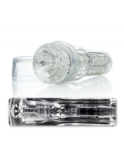 Прозрачный мастурбатор Fleshlight - Go Torque Ice