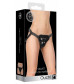 Черные трусики для страпона V V Adjustable Harness with O-Ring