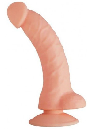 Телесный фаллоимитатор SEDUCER Bended Lust - 18,5 см.
