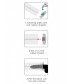 Черная сменная вставка для помпы Silicone Pump Sleeve Medium