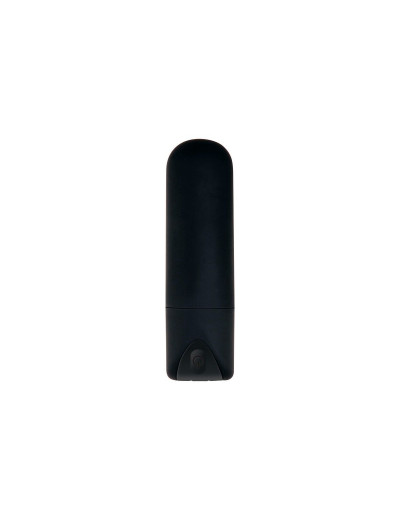 Черное эрекционное лассо с вибропулей Black Tie Affair