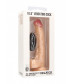 Телесный вибратор-реалистик Vibrating Realistic Cock 10  With Scrotum - 27 см.