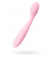 Нежно-розовый клиторальный вибратор Keri Pale Pink - 17 см.