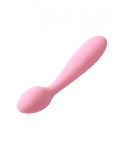 Нежно-розовый клиторальный вибратор Keri Pale Pink - 17 см.