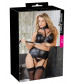 Wet-look комплект из 3 предметов: бра, трусики, пояс