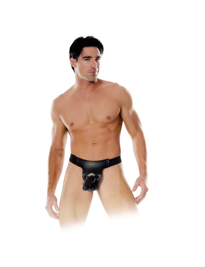 Полый страпон Mr. Big Hollow 8  Strap-on - 20,3 см.
