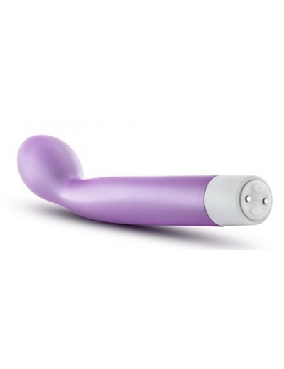 Сиреневый вибратор G Slim Rechargeable - 18 см.
