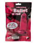 Красное виброяичко с пультом Bullet in Red