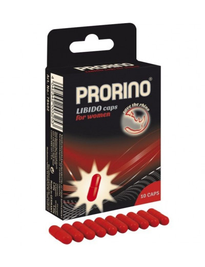 БАД для женщин ero black line PRORINO Libido Caps - 10 капсул