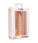Телесный реалистичный фаллоимитатор Realistic Cock 9  - 23,5 см.