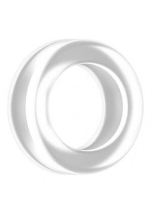 Прозрачное эрекционное кольцо Cockring No.39