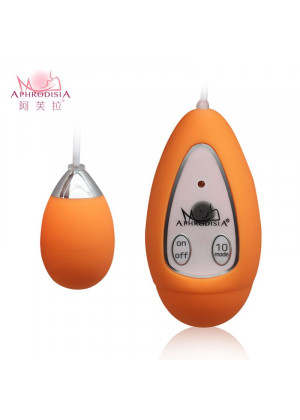 Оранжевое виброяичко Xtreme 10F Egg