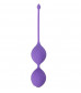 Фиолетовые вагинальные шарики SEE YOU IN BLOOM DUO BALLS 29MM