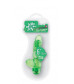 Зелёный гелевый вибраторJELLY JOY 6INCH 10 RHYTHMS GREEN - 15 см.