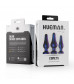 Набор из 3 фиолетовых анальных пробок Comets Butt Plug Set