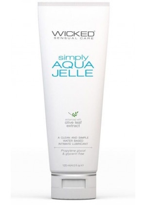 Гель-лубрикант на водной основе Wicked Simply AQUA JELLE - 120 мл.