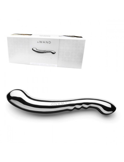 Серебристый утяжеленный фаллоимитатор Contour - 28,6 см.