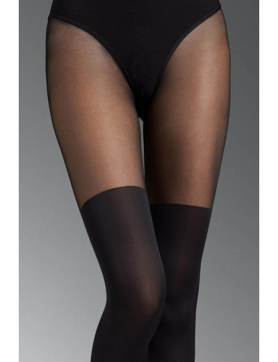 Стильные колготки Zazu Classic с имитацией чулок