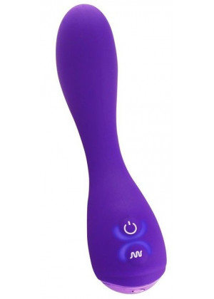 Фиолетовый вибратор Perfect G-Spot - 16,2 см.