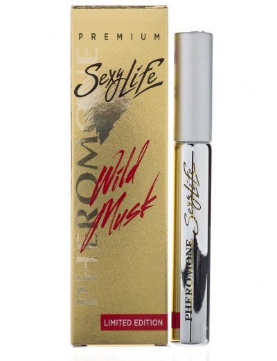 Мужские духи Wild Musk №4 с мускусом и феромонами - 10 мл.
