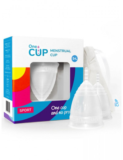 Набор из 2 менструальных чаш OneCUP Sport