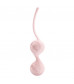 Нежно-розовые вагинальные шарики на сцепке Kegel Tighten Up I