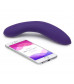 Фиолетовый вибромассажёр We Vibe Rave Purple - 19,3 см.
