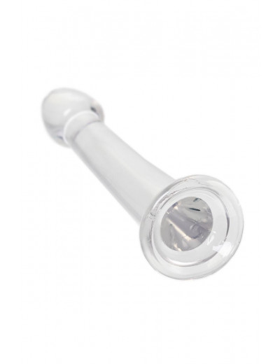 Прозрачный фаллоимитатор Jelly Dildo S - 15,5 см.