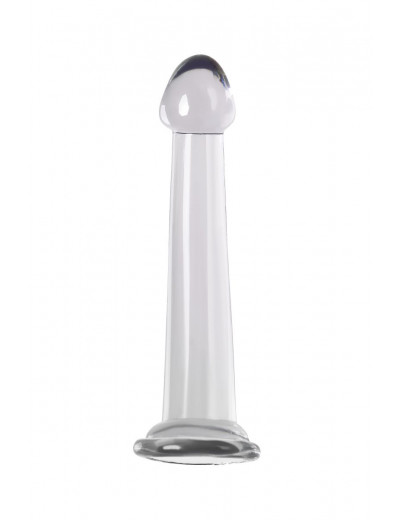 Прозрачный фаллоимитатор Jelly Dildo S - 15,5 см.
