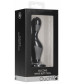 Черная анальная пробка Wave Butt Plug - 11,3 см.