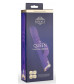 Фиолетовый вибратор-кролик The Queen Thrusting Vibrator - 29 см.