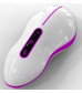 Бело-розовый вибростимулятор Mouse