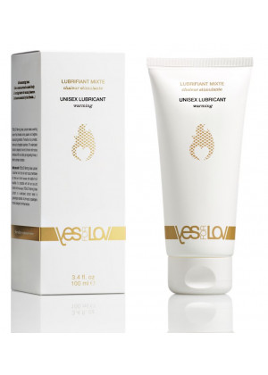 Лубрикант на водной основе с согревающим эффектом Warming Unisex Lubricant - 100 мл.