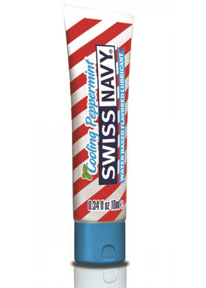 Лубрикант Swiss Navy Cooling Pepermint Lube с ароматом мяты - 10 мл.