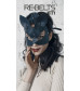 Маска с кошачьими ушками Kitty Black