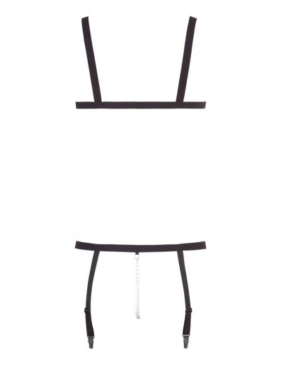 Эластичный откровенный комплект Bad Kitty Strap Bikini