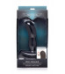 Черный массажер простаты Pro-Digger 7X Silicone Stimulating Beaded P-Spot Vibe