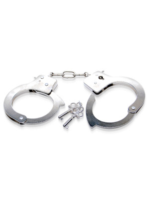 Металлические наручники Metal Handcuffs с ключиками