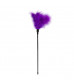 Фиолетовая щекоталка Feather Tickler - 44 см.