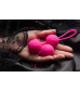 Ярко-розовый набор для тренировки вагинальных мышц Kegel Balls