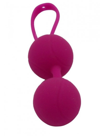 Ярко-розовый набор для тренировки вагинальных мышц Kegel Balls