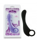 Чёрный стимулятор простаты Prostate Stimulator Lover - 13 см.