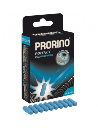 БАД для мужчин ero black line PRORINO Potency Caps for men - 10 капсул